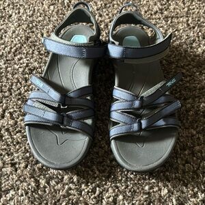 Teva Tierra sandals women size 8.5 Blue gray Hiking sport